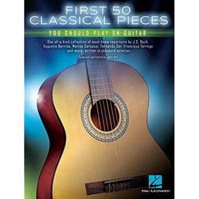 Hal Leonard First 50 Classical Pieces You Should Play on Guitar songboek voor gitaar Hal Leonard First 50 Classical Pieces You Should Play on Guitar songboek voor gitaar