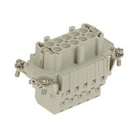 HARTING 09330102772 Businzetstuk Han® E 10 + PE Cage Clamp 1 stuk(s) Piece - thumbnail