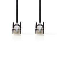 CAT5e-Kabel | U/UTP | RJ45 Male | RJ45 Male | 1.00 m | Rond | PVC | Zwart - thumbnail