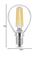 Philips Led Classic 60w E14 Ww P45 Cl Nd Srt4 Verlichting - thumbnail