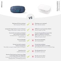 Lunchbox - MONBENTO - Luchtdichte snackbox - MB Gram Wolf - thumbnail