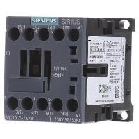 Siemens 3RT2017-1AP01 Contactor 3x NO 5.5 kW 230 V/AC 12 A Met hulpcontact 1 stuk(s)