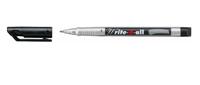 Stabilo Write 4 all permanent marker zwart - thumbnail