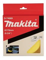 Makita Accessoires Spons geel hard grof 170mm - D-74669 D-74669 - thumbnail