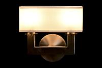 Muurlamp DKD Home Decor 25 x 14 x 24 cm Zilverkleurig Metaal Wit 220 V 40 W Modern - thumbnail