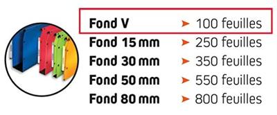 Hangmap Elba AZO Ultimate folio V-bodem oranje | 25 stuks