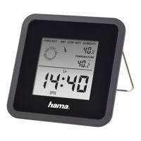 Hama thermo-/hygrometer th50 zwart - thumbnail