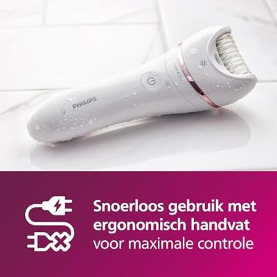 Philips BRE740/10 Epilator Roze - thumbnail