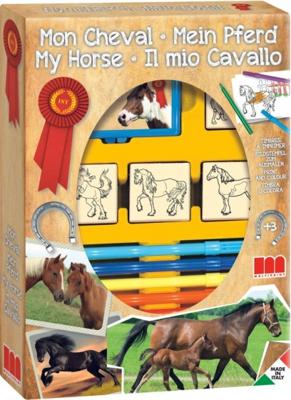 Multiprint kleurset Horses 12 delig S Multiprint kleurset Horses 12 delig S