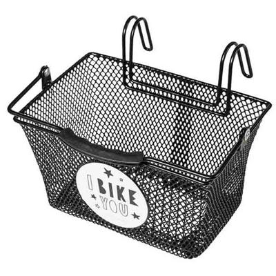 Basil tivoli - kinderfietsmand - voorop of achterop - zwart Basil tivoli - kinderfietsmand - voorop of achterop - zwart