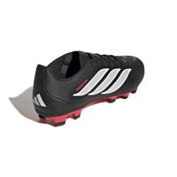 adidas Predator Club Gras / Kunstgras Voetbalschoenen (MG) Zwart Wit Rood - thumbnail