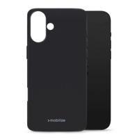 Mobilize Rubber Gelly Case Apple iPhone 16 Plus Matt Black - thumbnail