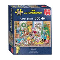 Jan van Haasteren - Kerstkriebels Puzzel 500 Stukjes - thumbnail