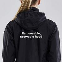 Craft 1905996 Jacket Rain W - Club Cobolt/Black - S - thumbnail