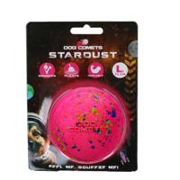 Dog Comets Ball Stardust Roze L - thumbnail
