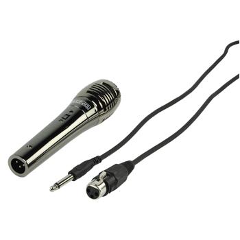 Dynamische metalen microfoon, brons kleur