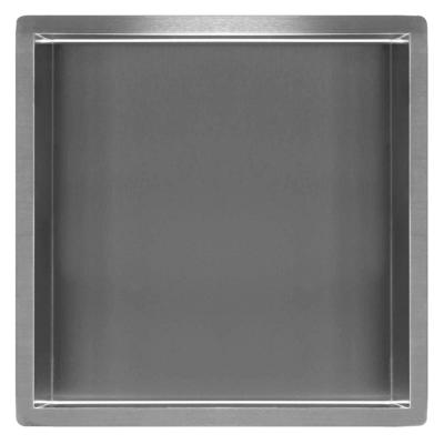Inbouwnis BWS Elegance 30x30x7 cm RVS Inbouwnis BWS Elegance 30x30x7 cm RVS