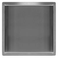 Inbouwnis BWS Elegance 30x30x7 cm RVS - thumbnail