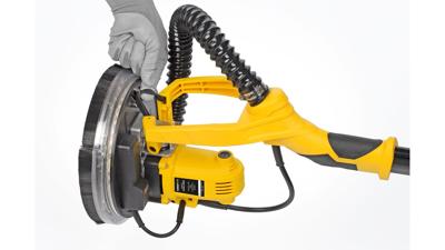 Powerplus POWX0479 handschuurmachine Vlakschuurmachine (disc) Zwart, Geel 2600 RPM