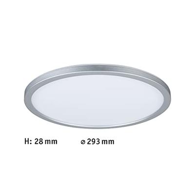 Paulmann Atria Shine 71005 LED-plafondlamp 16 W Neutraalwit Chroom (mat)