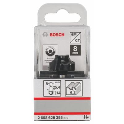 Bosch Accessoires Profielfrees E 8 mm, R1 6,3 mm, D 25,4 mm, L 14,3 mm, G 46 mm 1st - 2608628355 - thumbnail