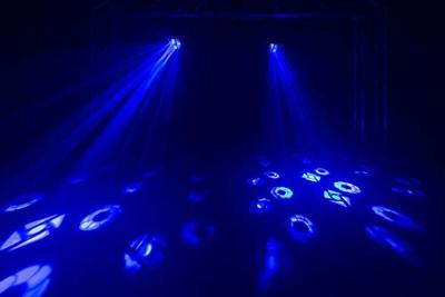 BeamZ Gobo Derby Geschikt voor gebruik binnen Discostroboscoop Zwart