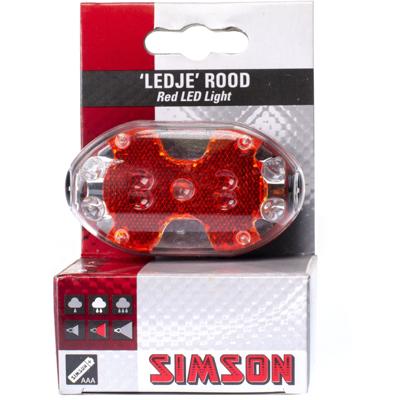 Rema Tip Top Nederland B.V. Simson led achterlicht rood
