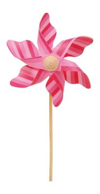 Small Foot - windmolen met houten stok 28cm, 24st.