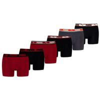 Puma Boxershorts 6-pack Burgundy / Black-XL - thumbnail