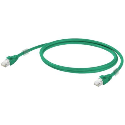 Weidmüller 1251590040 RJ45 Netwerkkabel, patchkabel CAT 6A S/FTP 4.00 m Groen 1 stuk(s)