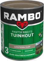 Rambo Pantserbeits Tuinhout Zijdeglans Dekkend - 750 ml Leisteengrijs - thumbnail