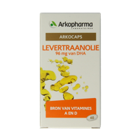 Levertraanolie 60 Capsules - thumbnail