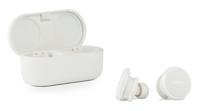 Denon PerL Pro True draadloze oordopjes, gepersonaliseerd geluidsprofiel, ruisonderdrukkende oordopjes, waterbestendige oortelefoons, met ingebouwde microfoons en lange batterijduur - wit - thumbnail