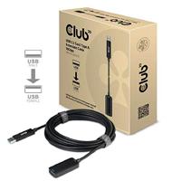 CLUB3D CAC-1411 USB-kabel 5 m 3.2 Gen 2 (3.1 Gen 2) USB A Zwart - thumbnail