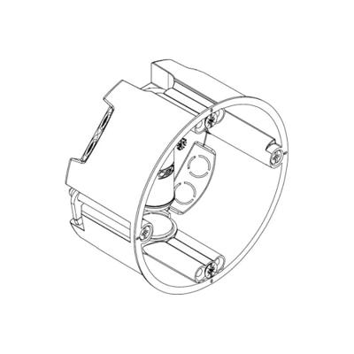 OBO Bettermann 2003800 Hollewand-apparaatdoos (Ø x d) 68 mm x 35 mm 25 stuk(s) OBO Bettermann 2003800 Hollewand-apparaatdoos (Ø x d) 68 mm x 35 mm 25 stuk(s)