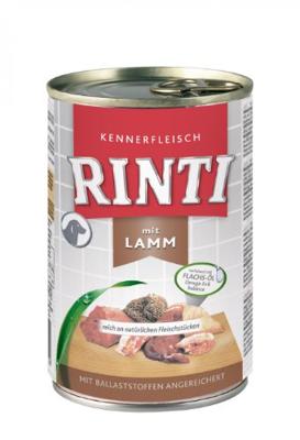 RINTI Kennerfleisch Lamb - natvoer voor honden - 400g