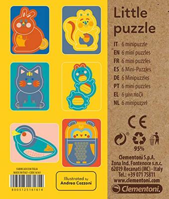 Clementoni Little Puzzel Dieren Clementoni Little Puzzel Dieren