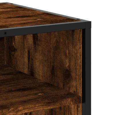 Tv-meubel 180,5x40x46 cm bewerkt hout gerookt eikenkleur