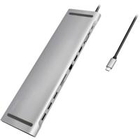 LogiLink UA0373 USB-C dockingstation Geschikt voor merk (dockingstation): Universeel USB-C Power Delivery, Geïntegreerde kaartlezer - thumbnail