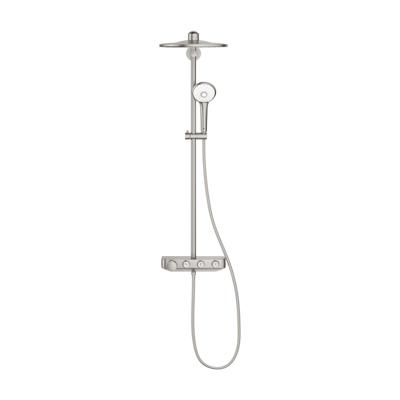 Grohe Euphoria SmartControl 310 regendoucheset met 5 straalsoorten en thermostaatkraan Ø31cm supersteel