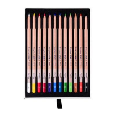 Bruynzeel design pastelpotlood box, 12 kleuren