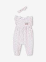 DISNEY ANIMALS jumpsuit en haarband Marie de Aristokatten ecru - thumbnail