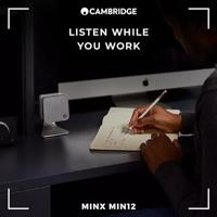 Cambridge Audio: MINX Min 12 Boekenplank Speaker - Zwart - thumbnail