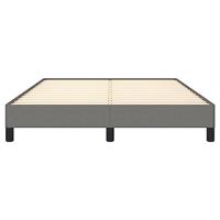 Bedframe stof donkergrijs 140x200 cm - thumbnail