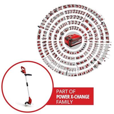Einhell GC-CT 18/24 Li Kit 2.0 Ah - Accu Grastrimmer | 18V | Incl. 1 x 2.0 Ah accu + lader + 20 messen - 3411125 - 3411125