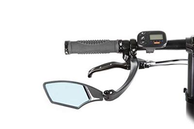 Spiegel links Mirage met licht dimmend glas - multi-verstelbaar voor speed-pedelec (op kaart) Spiegel links Mirage met licht dimmend glas - multi-verstelbaar voor speed-pedelec (op kaart)