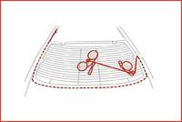 Universele eenmansvoeding-schijfzendapparaat, 5-delig KS Tools 140.2360 - thumbnail