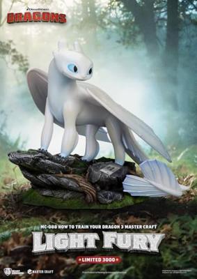 How To Train Your Dragon 3 Master Craft Statue Light Fury 29 cm - thumbnail
