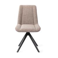 Jesper Home Umedo eetkamerstoel Grainy Greige turn black - thumbnail