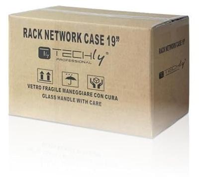 Techly I-CASE EL-1006G45 rack 6U Wandrek Grijs